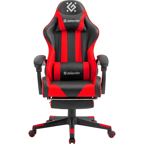 Геймерское кресло Defender Rock Black/Red (64346)
