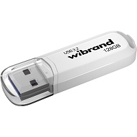 USB флеш-накопитель Wibrand Marten 128GB USB-A 3.2 White (WI3.2/MA128P10W)