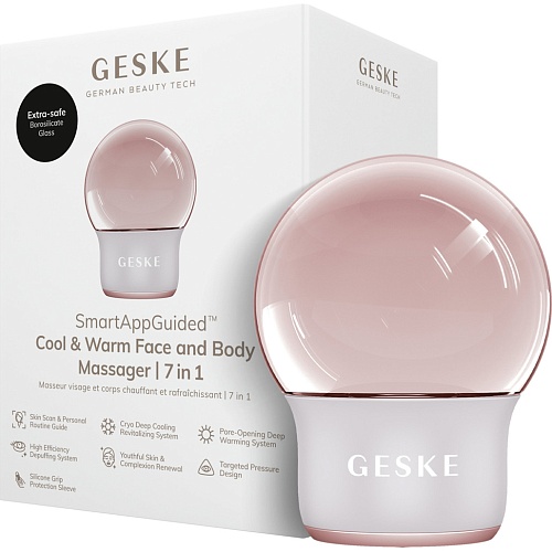 Массажер для лица GESKE Cool&Warm Face and Body Massager 7в1 Starlight (HB0304)