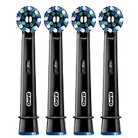 Насадка для зубної щітки Oral-B EB50BK Cross Action Black 4 шт OEM - придбати в Дніпрі, Україні: ціна, характеристики | інтернет-магазин TOUCH