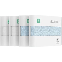 Набір рушників ZSH Face & Bath Towels White, Blue (NJL4017RT) - придбати в Дніпрі, Україні: ціна, характеристики | інтернет-магазин TOUCH