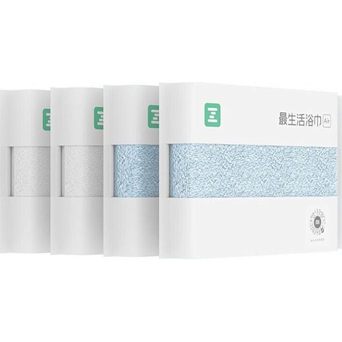 Набір рушників ZSH Face & Bath Towels White, Blue (NJL4017RT) - придбати в Дніпрі, Україні: ціна, характеристики | інтернет-магазин TOUCH