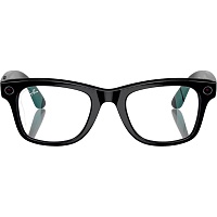 Смарт-очки Ray-Ban Meta Wayfarer Shiny Black Frame Clear Lenses (RW4006 601/SB 50-22) Уценка