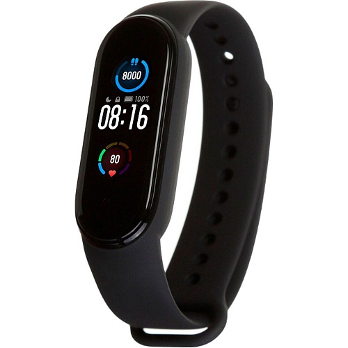 Ремешок ArmorStandart для Xiaomi Mi Band 7/6/5 New Style (Black)