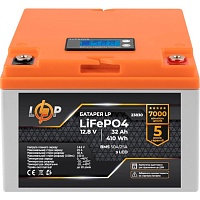 Акумулятор LogicPower LiFePO4 LCD 12V (12.8V/32Ah/410Wh) (BMS 50А/25A) (23830) - придбати в Дніпрі, Україні: ціна, характеристики | інтернет-магазин TOUCH