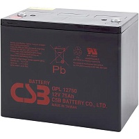 Акумулятор CSB AGM 12V (12V/75Ah/900Wh) (GPL12750) - придбати в Дніпрі, Україні: ціна, характеристики | інтернет-магазин TOUCH
