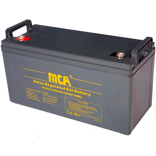 Акумулятор MCA GEL 12V (12V/120Ah/1440Wh) (FCG12-120BT)  - придбати в Дніпрі, Україні: ціна, характеристики | інтернет-магазин TOUCH