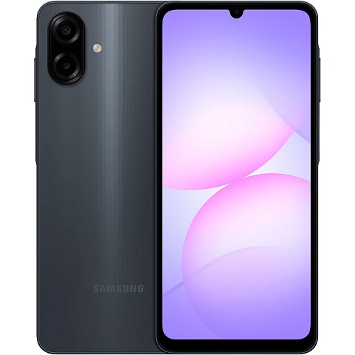 Смартфон Samsung Galaxy A07 4/128GB Black (SM-A075FZKGEUC) UA-UCRF