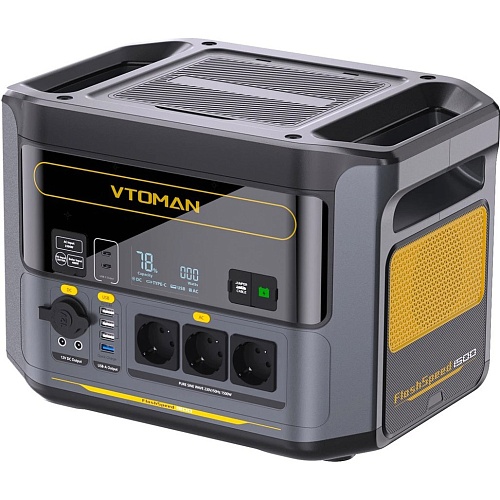 Зарядна станція Vtoman FlashSpeed 1500 - придбати в Дніпрі, Україні: ціна, характеристики | інтернет-магазин TOUCH