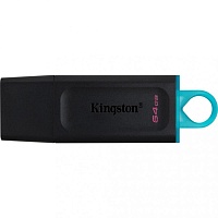 USB флеш-накопитель Kingston DataTraveler Exodia 64GB USB-A 3.2 Gen 1 Black/Teal (DTX/64GB)