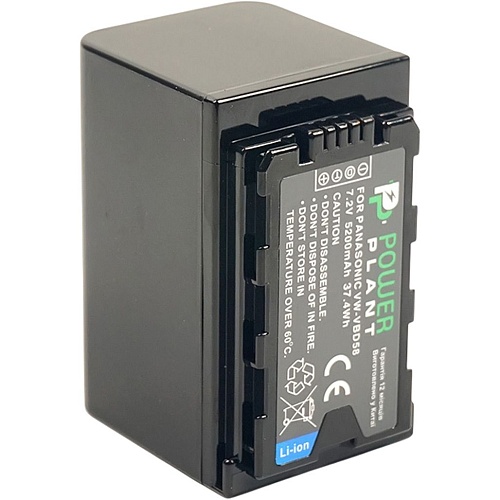 Аккумулятор PowerPlant VW-VBD58 для Panasonic (CB970087)