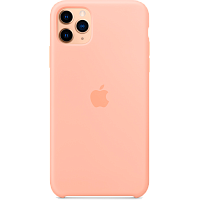 Чехол Silicone Case для Apple iPhone 11 Pro Max (Grapefruit) ААА