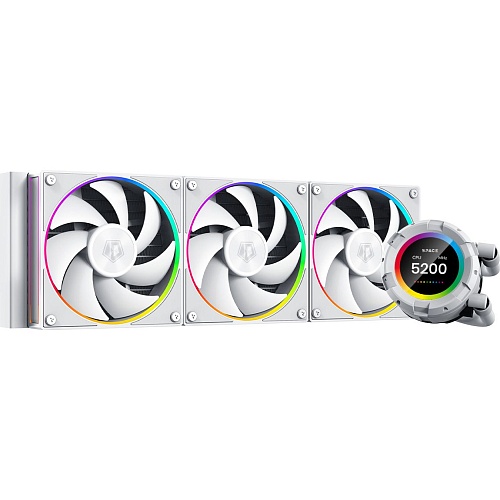 Система водяного охлаждения ID-COOLING Space LCD SL360 White