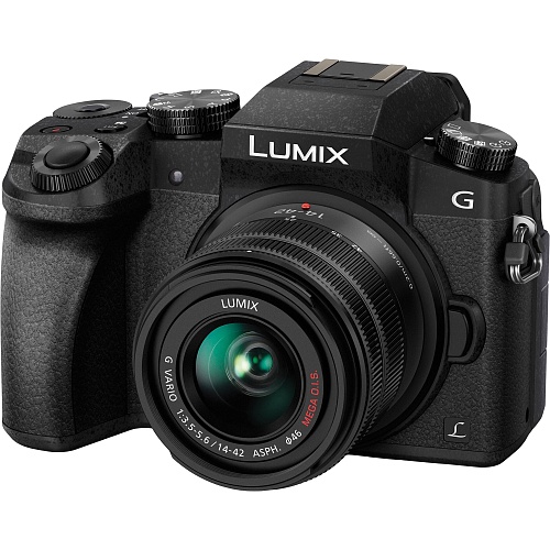 Беззеркальный фотоаппарат Panasonic Lumix DC-G7 Kit 14-42mm f/3.5-5.6 Black (DMC-G7KEE-K)