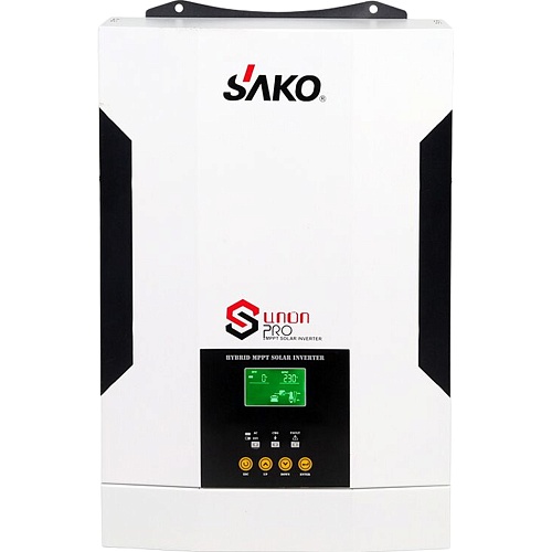 Гібридний сонячний інвертор SAKO Sunon Pro 3.5kW 24V - придбати в Дніпрі, Україні: ціна, характеристики | інтернет-магазин TOUCH
