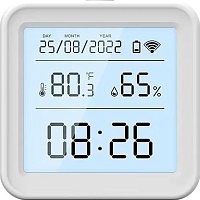 Умный термогигрометр Tuya WiFi Temperature Humidity Sensor TH08