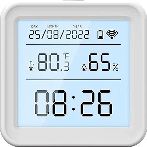 Умный термогигрометр Tuya WiFi Temperature Humidity Sensor TH08