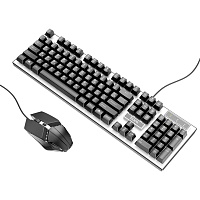 Комплект (клавіатура + миша) Hoco GM18 RGB Gaming Combo