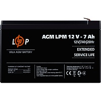 Акумулятор LogicPower AGM 12V (12V/7Ah/84Wh) (3862) - придбати в Дніпрі, Україні: ціна, характеристики | інтернет-магазин TOUCH