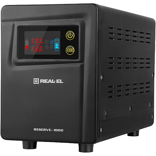 Источник бесперебойного питания (ИБП) REAL-EL Reserve-1000 (EL122100004)