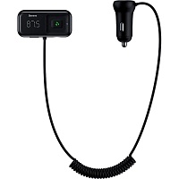 FM-трансмиттер Baseus T Shaped S-16 Car Black (CCMT000201)