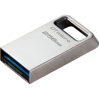 USB флеш-накопитель Kingston DataTraveler Micro 256GB USB-A 3.2 Gen 1 Metal (DTMC3G2/256GB)