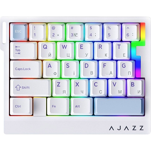 Клавиатура Ajazz AK029 Ice lsland Magnetic Switch White/Blue (AK029-I-WB)