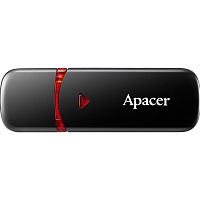 USB флеш-накопитель Apacer AH333 32GB USB-A 2.0 Black (AP32GAH333B-1)