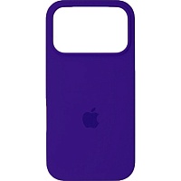 Чехол Silicone Case для Apple iPhone 17 Pro Max Dark Purple AA