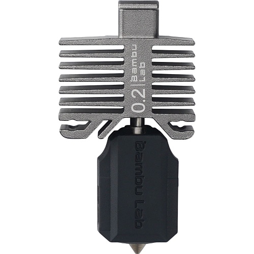 Хотенд Bambu Lab X1C 0.2mm Stainless Steel Nozzle (FAH004-N-1)