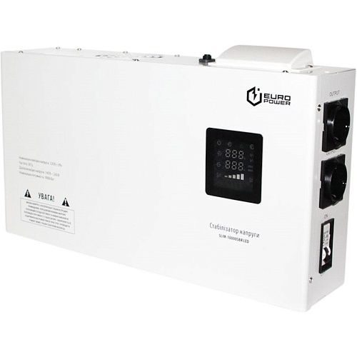 Стабилизатор напряжения Europower SLIM-10000SBR LED