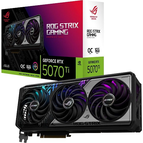 Видеокарта Asus ROG Strix GeForce RTX 5070 Ti 16GB (ROG-STRIX-RTX5070TI-16G-GAMING) EU