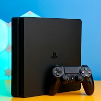 Игровая консоль Sony PlayStation 4 Slim 1TB Black Б/У