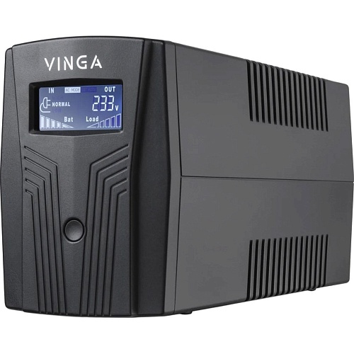 Источник бесперебойного питания (ИБП) Vinga LCD 800VA (VPC-800PU)