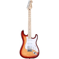 Электрогитара Mooer MSC30 Pro Sunset Red