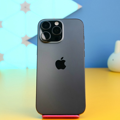 Смартфон Apple iPhone 16 Pro Max 256GB Black Titanium (MYWV3) Б/У