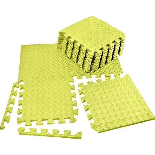 Спортивный мат EasyFit 8 шт Yellow (EF-1950-30-Y)