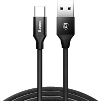 Кабель Baseus Yiven Series Fast Charging microUSB 2A 1m (CAMYW-A01) Black - придбати в Дніпрі, Україні: ціна, характеристики | інтернет-магазин TOUCH