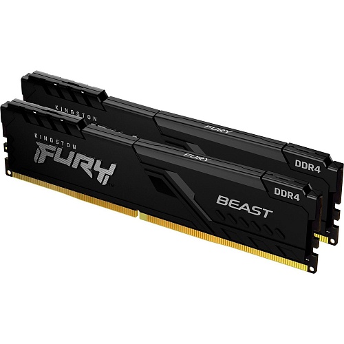 Модуль памяти DDR4 Kingston FURY Beast 2x16GB 3600MHz (KF436C18BBK2/32)