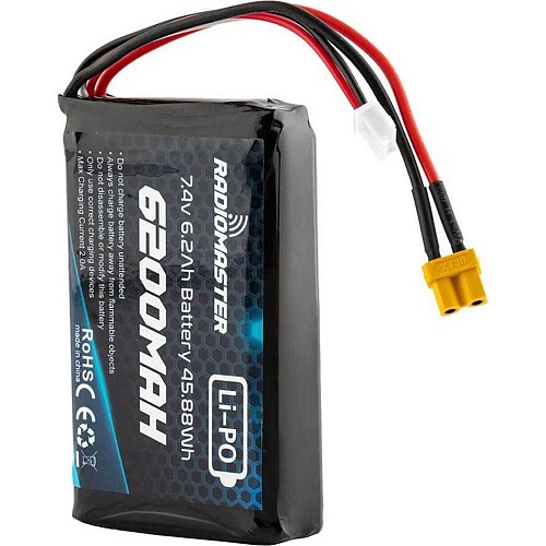 Аккумулятор для радиостанции RadioMaster 2S Li-PO 6200мАг (HP0157.BATT-6200-2S)