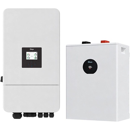 Система хранения энергии Deye SUN-8K-SG05LP3-EU-SM2 8kW + 1 АКБ SE-F12-C 11.8kWh (51.2V/230Ah/11800Wh)