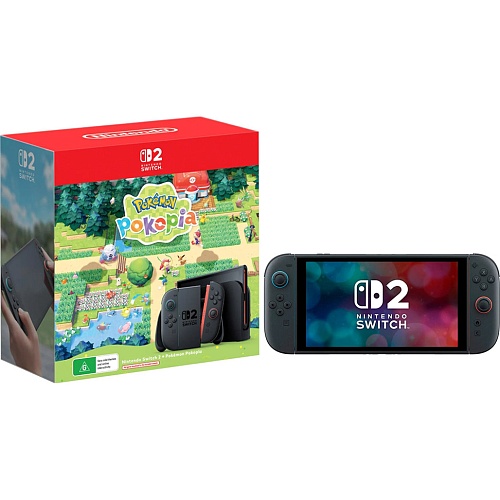Портативная игровая консоль Nintendo Switch 2 Black Pokemon Pokopia Bundle (045496337445)