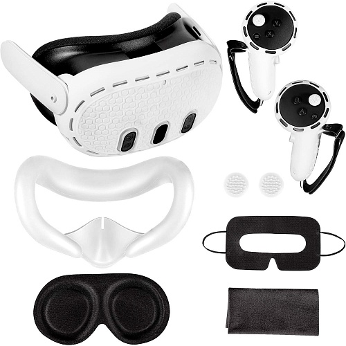 Набор аксессуаров DK 7-in-1 VR для Meta Quest 3 White Уценка