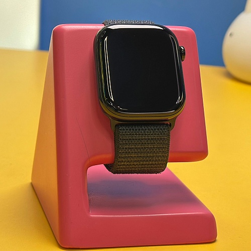 Смарт-часы Apple Watch Series 10 46mm Jet Black Aluminum Case with Ink Sport Loop MWWR3 (hhx7) Б/У