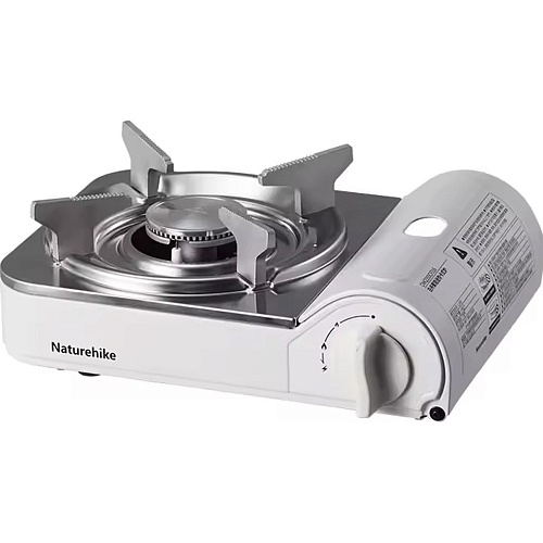 Портативна газова плита Naturehike CNK2350CF016 White (6927595754627) - придбати в Дніпрі, Україні: ціна, характеристики | інтернет-магазин TOUCH