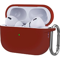 Чехол ArmorStandart Hang Silicone Case для Apple AirPods Pro 2 Scarlet (ARM68599)