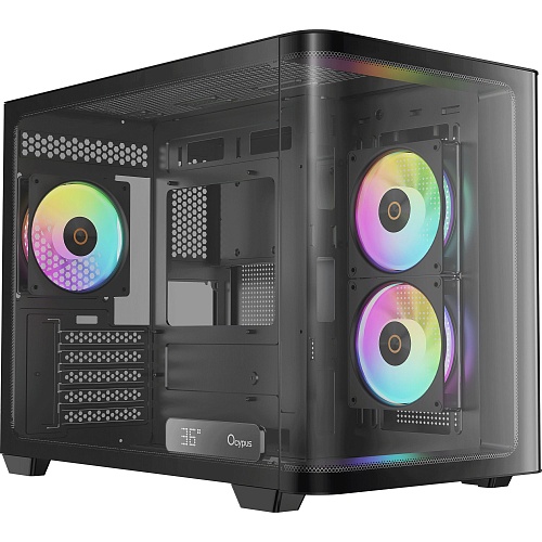 Корпус Ocypus Iota C50 Curve ARGB Black (Iota-C50-BKD300CD-GL)