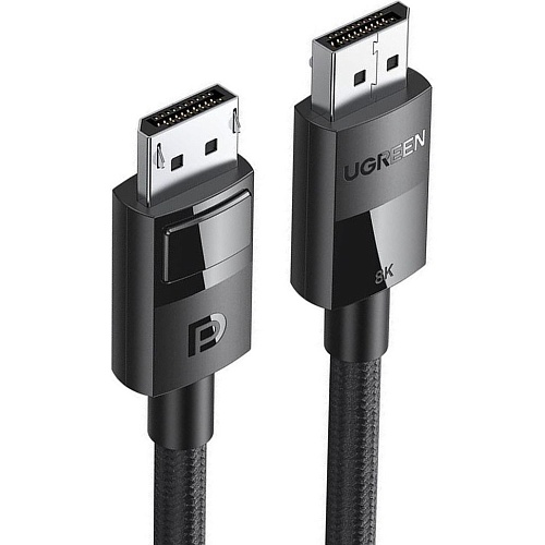Кабель Ugreen DP114 DisplayPort to DisplayPort V1.4 2m Black (80392)