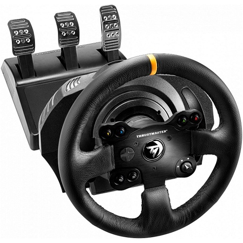 Игровой руль с педалями Thrustmaster TX RW Leather Edition для XBOX Series X/S, One, PC (4460133) Витрина