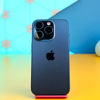 Смартфон Apple iPhone 15 Pro 256GB Blue Titanium (MTV63) Б/У - придбати в Дніпрі, Україні: ціна, характеристики | інтернет-магазин TOUCH